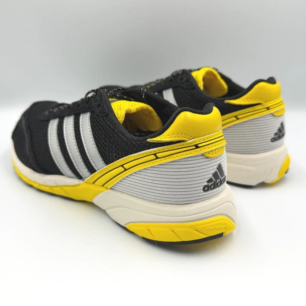 Adidas Adizero Adios OG Sneakers Women 7 Black Yellow JP7635 **NEW**